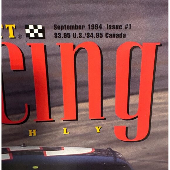 Beckett Racing September 1994 Issue #1  Earnhardt & Jeff Gordon NASCAR Magazine - Picture 2 of 9